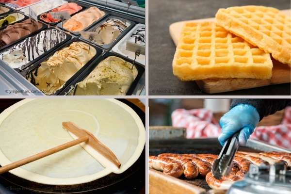 Gastronomieangebot - Speisen und Getränke Tolli-Park Mayen