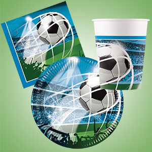 Geburtstagsmotto Fußball - Tischdeko