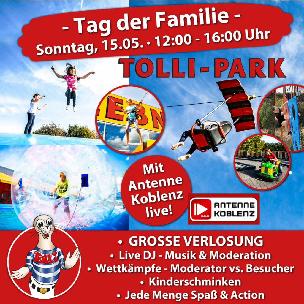 Tolli-Park Tag der Familie - mit Antenne Koblenz live
